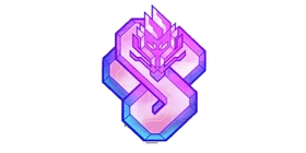 Sticker Neon Dragon